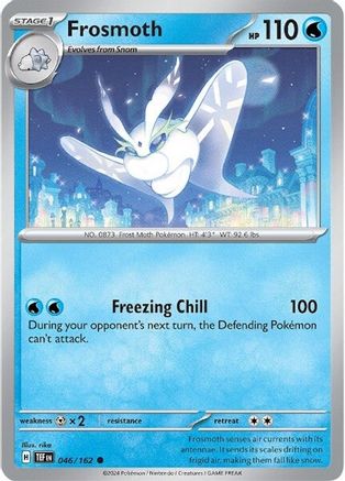 Frosmoth 046/162  SV05 Temporal Forces - Common