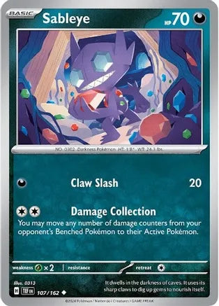 Sableye / Uncommon / TEF