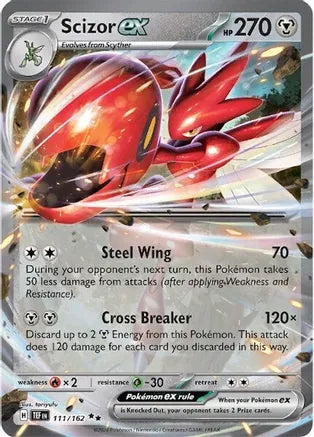 Scizor ex / Double Rare / TEF