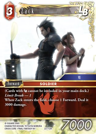 Zack LB (22-112R) - Hidden Hope Foil