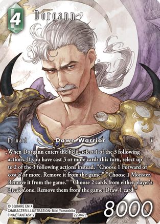 Dorgann (Full Art) (22-047L) - Hidden Hope Foil