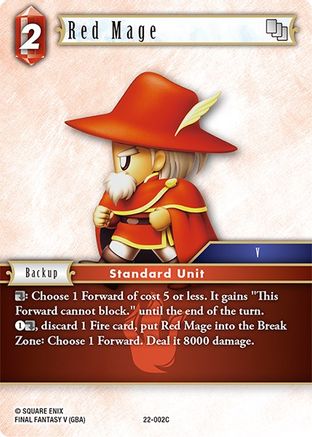 Red Mage (22-002C) - Hidden Hope