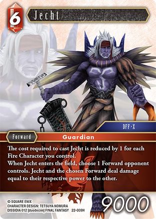 Jecht (22-009H) - Hidden Hope Foil