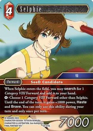 Selphie (22-010L) - Hidden Hope Foil