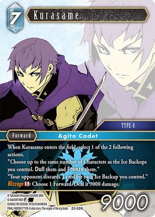 Kurasame (22-024L) - Hidden Hope Foil