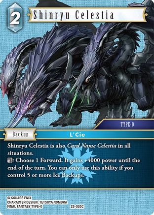 Shinryu Celestia (22-030C) - Hidden Hope Foil