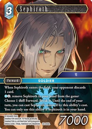 Sephiroth (22-032L) - Hidden Hope Foil