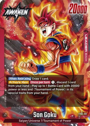 Son Goku - FB02-001 / Leader / FB2