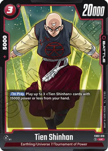 Tien Shinhan - FB02-019 / Uncommon / FB2