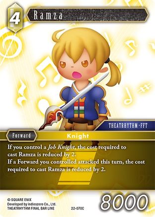 Ramza (22-070C) - Hidden Hope Foil