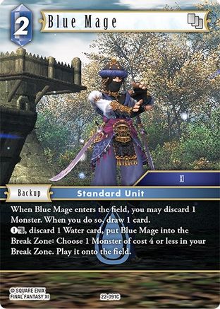 Blue Mage (22-091C) - Hidden Hope Foil