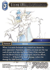 Siren (V) / Hero / Hidden Hope XXII (FOIL)