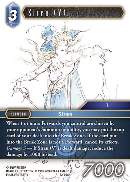 Siren (V) / Hero / Hidden Hope XXII (FOIL)