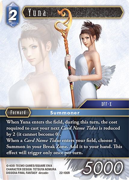 Yuna / Rare / Hidden Hope XXII (FOIL)