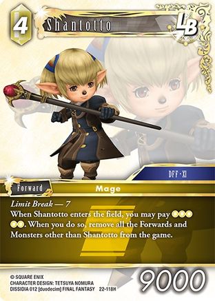 Shantotto LB (22-118H) - Hidden Hope Foil
