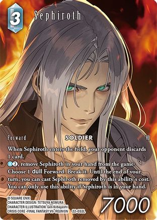 Sephiroth (Full Art) (22-032L) - Hidden Hope Foil