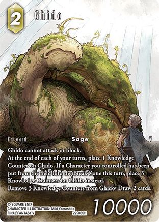 Ghido (Full Art) (22-060H) - Hidden Hope Foil