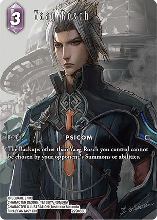 Yaag Rosch (Full Art) (22-086C) - Hidden Hope Foil