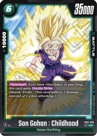 Son Gohan : Childhood - FB02-088 / Uncommon / FB2