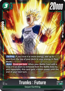 Trunks : Future - FB02-091 / Super Rare / FB2