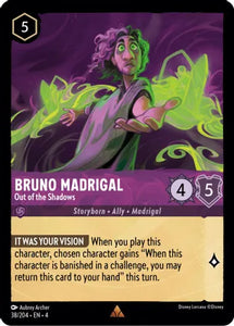 Bruno Madrigal - Out of the Shadows / Rare / LOR4 (FOIL)