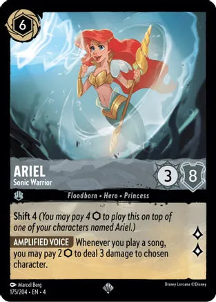 Ariel - Sonic Warrior / Super Rare / LOR4