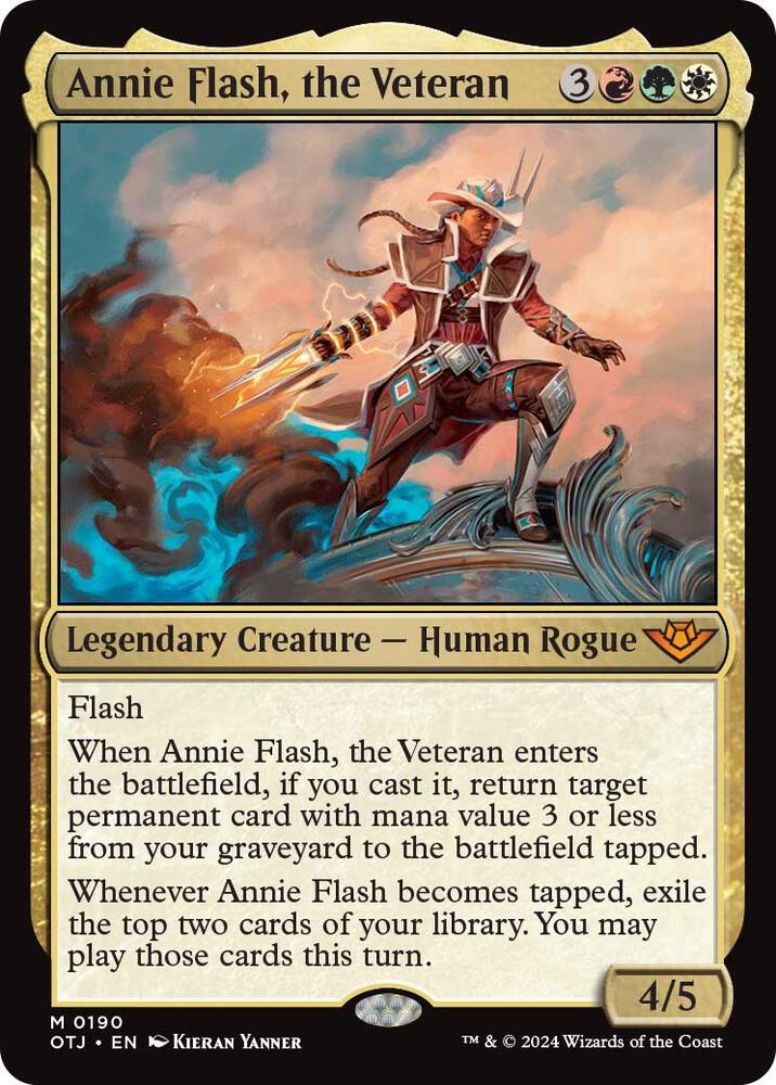 Annie Flash, the Veteran / Mythic / OTJ (FOIL)