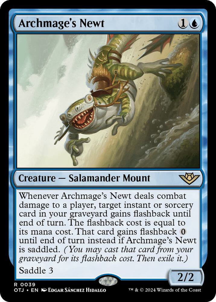 Archmage's Newt / Rare / OTJ