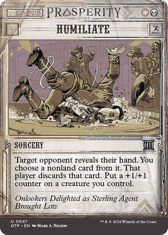 Humiliate / Uncommon / OTP (FOIL)