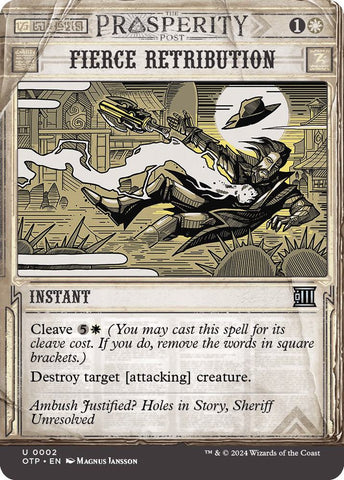 Fierce Retribution / Uncommon / OTP (FOIL)