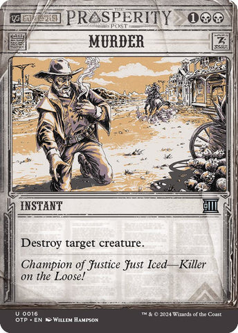 Murder / Uncommon / OTP (FOIL)
