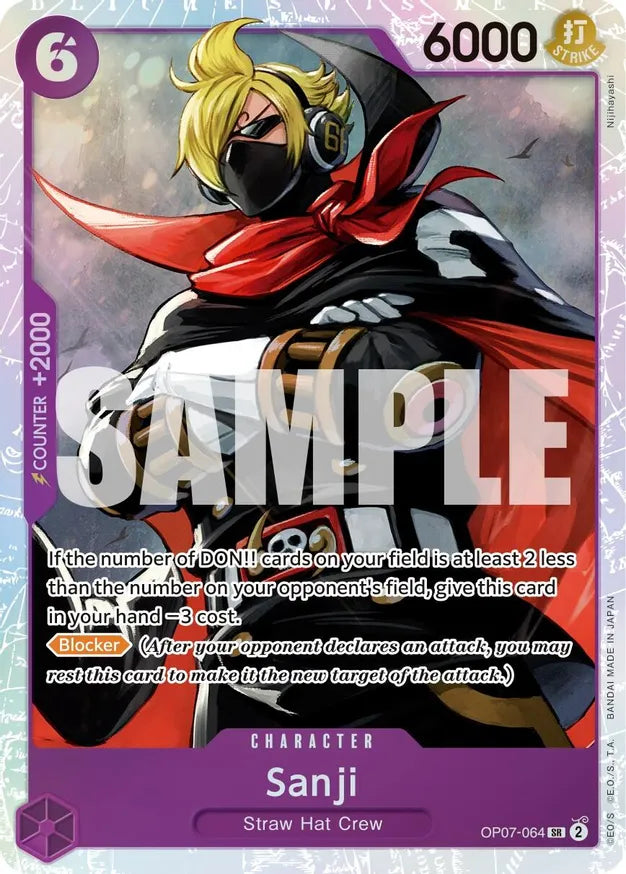 Sanji / Super Rare / OP07