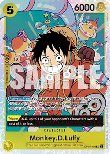 Monkey.D.Luffy (109) / Super Rare / OP07