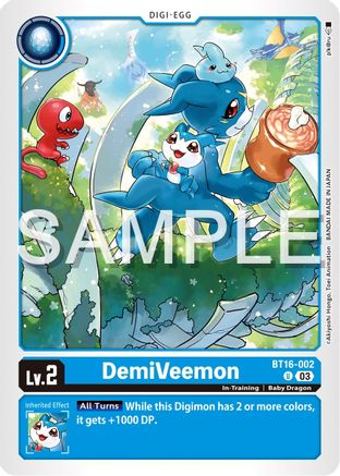 DemiVeemon (BT16-002) - Beginning Observer