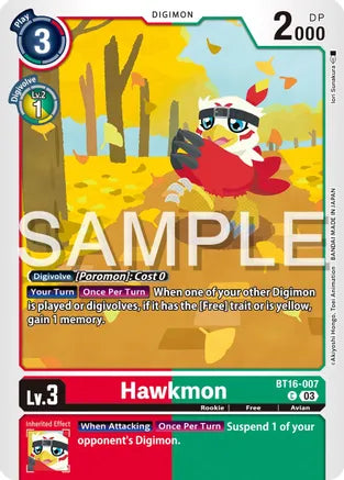 Hawkmon / Common / BT16