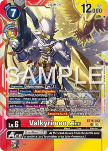 Valkyrimon Ace / Super Rare / BT16