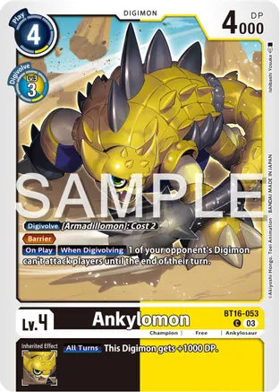 Ankylomon / Common / BT16