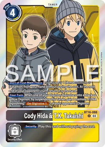 Cody Hida & T.K. Takaishi / Rare / BT16