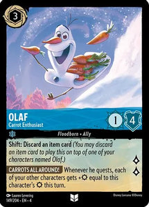 Olaf - Carrot Enthusiast / Uncommon / LOR4 (FOIL)