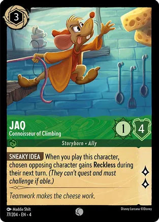 Jaq - Connoisseur of Climbing / Common / LOR4