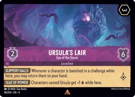 Ursula's Lair - Eye of the Storm / Rare / LOR4