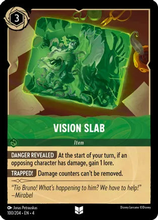 Vision Slab / Uncommon / LOR4