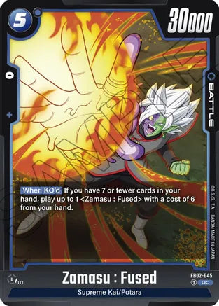 Zamasu : Fused - FB02-045 / Uncommon / FB2