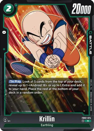 Krillin - FB02-074 / Rare / FB2