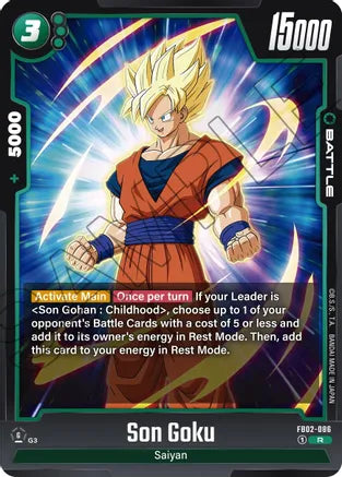 Son Goku - FB02-086 / Rare / FB2