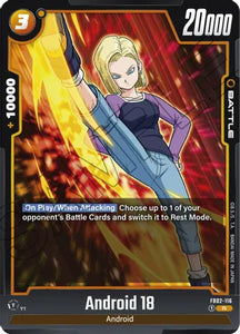 Android 18 - FB02-116 / Rare / FB2