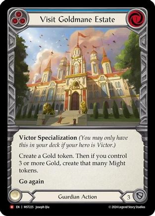Visit Goldmane Estate (MST225) - Part the Mistveil Rainbow Foil