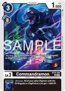 Commandramon / Common / BT16