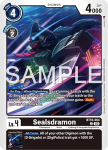 Sealsdramon / Common / BT16