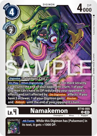 Namakemon (BT16-055) - Beginning Observer